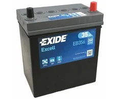 Akumuliatorius EXIDE 35 Ah 240 A EN 12V