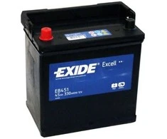 Akumuliatorius EXIDE 45 Ah 330 A EN 12V