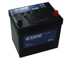 Akumuliatorius EXIDE 60 Ah 390 A EN 12V