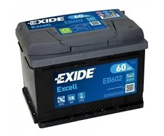Akumuliatorius EXIDE 60 Ah 540 A EN 12V