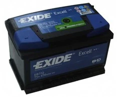 Akumuliatorius EXIDE 71 Ah 670 A EN 12V