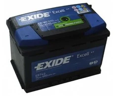 Akumuliatorius EXIDE 74 Ah 680 A EN 12V