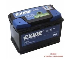 Akumuliatorius EXIDE 74 Ah 680 A EN 12V