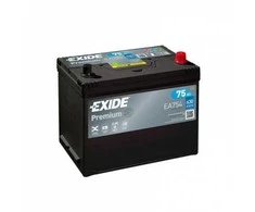 Akumuliatorius EXIDE 75 Ah 630 A EN 12V