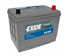 Akumuliatorius EXIDE 75 Ah 630 A EN 12V