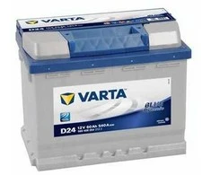Akumuliatorius VARTA 60Ah 540A (D24)