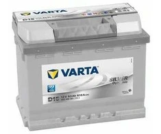 Akumuliatorius VARTA 63Ah 610A (D15)