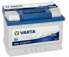 Akumuliatorius VARTA 74 Ah 680 A (E12) + -