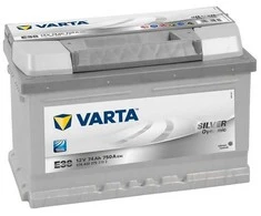 Akumuliatorius VARTA 74 Ah 750 A (E38)