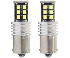 Amio Led lemputės P21W 144LED SMD 4014 BA15S CANBUS 1156 | Atbulinės eigos 2vnt.