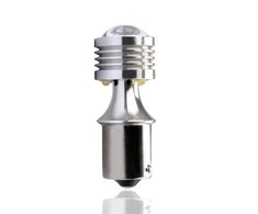 Amio LED posūkio lemputė 12-24V Oranžinė spalva PY21W BAU15s