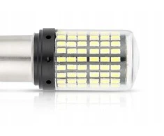 Amio Led lemputės P21W 144LED SMD 4014 BA15S CANBUS 1156 | Atbulinės eigos 2vnt.