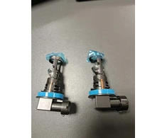 Automobilinės LED lemputės su lęšiu HAIZG U1 Mini Lens H11 60W 9-36V (2 vnt.)