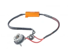 Canbus rezistorius LED lemputėms S25 1156 BA15s 50W 6Ω su lizdu ir jungtimi