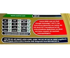 Castrol 0W40 EDGE TITANIUM FST 4L
