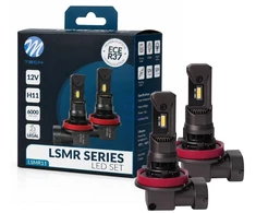 H11 LED lemputės M-Tech LSMR11, 12 V, 2 vnt.