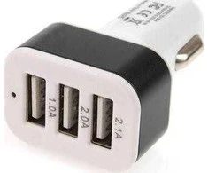 Įkroviklis AMiO PCH-03 3x USB-A 2.1 A (AMI -01027)