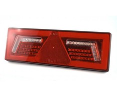 Kamar Galinis žibintas 96 LED 12/24V su laidu Kairė