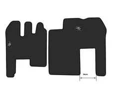 Kilimėliai ARS Renault MAGNUM automatic NS sp-34cm /1996+- 2p - Dangos tipas 1063 - pilka /apsiūta siūlais