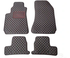 Kilimėliai QuiltyMats ALFA Romeo BRERA 2005-2010 (4 vnt.), Juodas-Raudona /16-14
