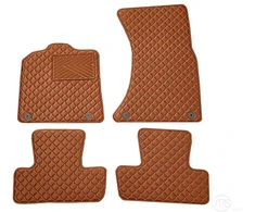Kilimėliai QuiltyMats AUDI Q5 2008-2016 (4 vnt.), Brown-Brown /55-14