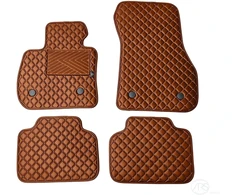 Kilimėliai QuiltyMats BMW 2 ser. 2014-2021 (F45) (4 vnt.), Brown-Brown /55-14