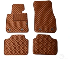 Kilimėliai QuiltyMats BMW 3 ser. 2019+ (G20/G21) (4 vnt.), Brown-Brown /55-14