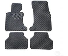 Kilimėliai QuiltyMats BMW 5 ser. 2004-2010 (E60/E61) (4 vnt.), Juodas-Gray /13-14