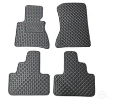 Kilimėliai QuiltyMats BMW X3 2003-2010 (E83) (4 vnt.), Juodas-Gray /13-14
