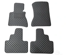 Kilimėliai QuiltyMats BMW X3 2003-2010 (E83) (4 vnt.), Juodas-Juodas /11-14