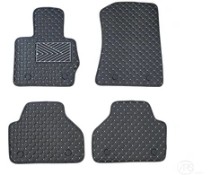Kilimėliai QuiltyMats BMW X3 2010-2017 (F25) (4 vnt.), Juodas-Gray /13-14