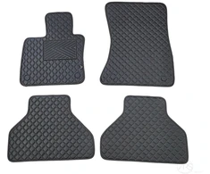 Kilimėliai QuiltyMats BMW X5 2007-2013 (E70) (4 vnt.), Juodas-Juodas /11-14