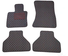 Kilimėliai QuiltyMats BMW X5 2007-2013 (E70) (4 vnt.), Juodas-Raudona /16-14