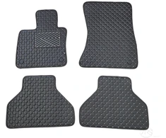 Kilimėliai QuiltyMats BMW X5 2007-2013 (E70) (4 vnt.), Juodas-Gray /13-14