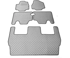 Kilimėliai QuiltyMats CHRYSLER PACIFICA 2016+ (I, II ir III eilės, 5 vnt.), D.Gray-Gray /33-MAX3