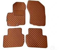 Kilimėliai QuiltyMats CITROEN C-CROSSER 2007-2012 (4 vnt.), Brown-Brown /55-14