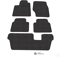 Kilimėliai QuiltyMats CITROEN C4 GRAND PICASSO 2006-2013 (7v., I, II ir III eilės) (4 vnt.), Juodas-Juodas /11-MAX2