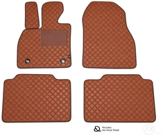 Kilimėliai QuiltyMats CUPRA TERRAMAR 2024+ (4 vnt.), Brown-Brown /55-14