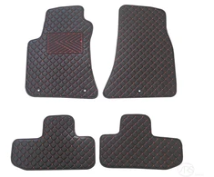 Kilimėliai QuiltyMats DODGE CHALLENGER 2008-2023 (4 vnt.), Juodas-Raudona /16-14