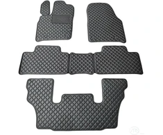 Kilimėliai QuiltyMats DODGE DURANGO 2011+ (I, II ir III eilės 6v.) (5 vnt.), Juodas-Juodas /11-MAX3