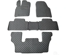 Kilimėliai QuiltyMats DODGE DURANGO 2011+ (I, II ir III eilės 6v.) (5 vnt.), Juodas-Gray /13-MAX3