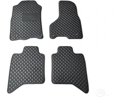 Kilimėliai QuiltyMats DODGE RAM 2009-2019 (4 vnt.), Juodas-Juodas /11-14