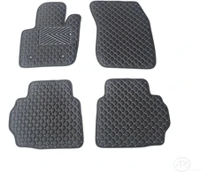 Kilimėliai QuiltyMats FORD MONDEO 2014-2022 (4 vnt.), Juodas-Gray /13-14 - Kilimėlių fiksatoriai (žiedai) Be tvirtinimų