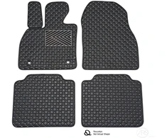 Kilimėliai QuiltyMats HONDA HR-V 2016-2022 (4 vnt.), Juodas-Gray /13-16