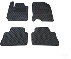 Kilimėliai QuiltyMats HYUNDAI KONA 2017-2023 (4 vnt.), Juodas-Juodas /11-14