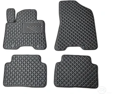 Kilimėliai QuiltyMats HYUNDAI TUCSON 2015-2021 (3 karta TL) (4 vnt.), Juodas-Gray /13-14