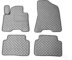Kilimėliai QuiltyMats HYUNDAI TUCSON 2015-2021 (3 karta (TL)) (4 vnt.), D.Gray-Gray /33-14