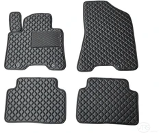 Kilimėliai QuiltyMats HYUNDAI TUCSON 2015-2021 (TL) (4 vnt.), Juodas-Juodas /11-14