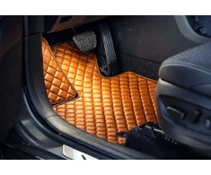 Kilimėliai QuiltyMats KIA STONIC 2017+ (4 vnt.), Brown-Brown /55-14