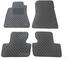 Kilimėliai QuiltyMats LEXUS IS 2005-2013 (4 vnt.), Juodas-Juodas /11-14